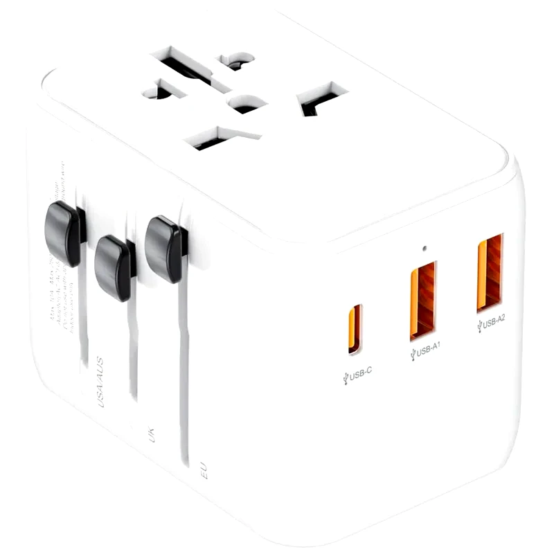TUNE Αντάπτορας Tune Turbo PD Universal Travel Adapter 20W - Λευκό