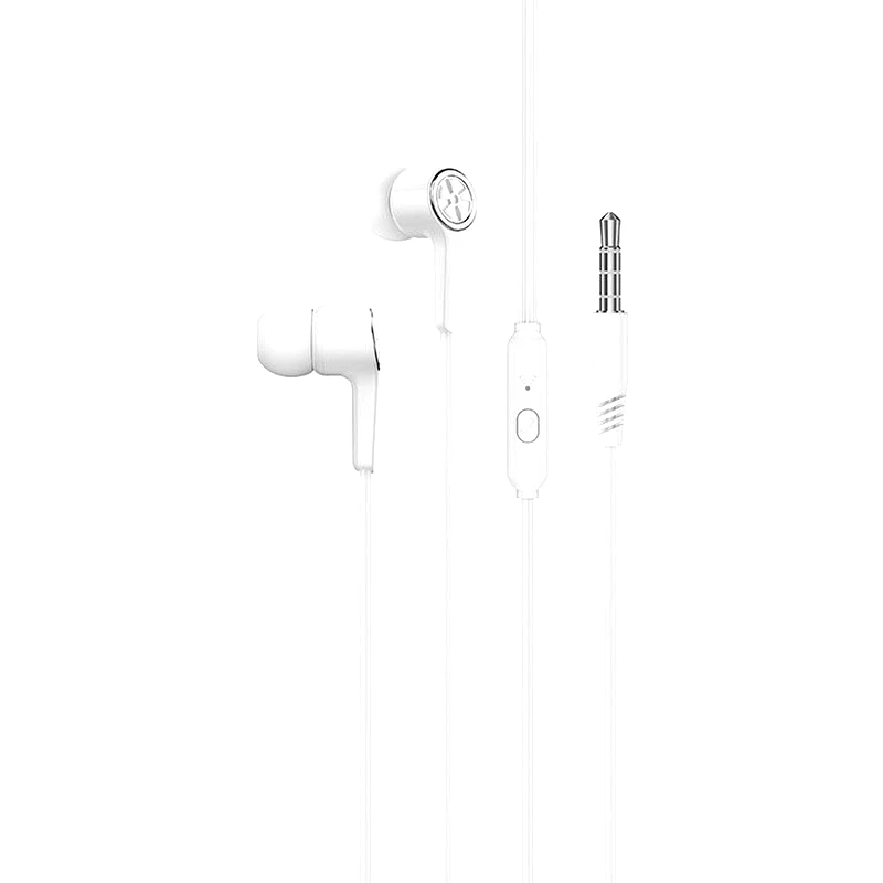 HOCO Ακουστικά Handsfree Hoco M104 In Ear 3.5mm Jack - Λευκό