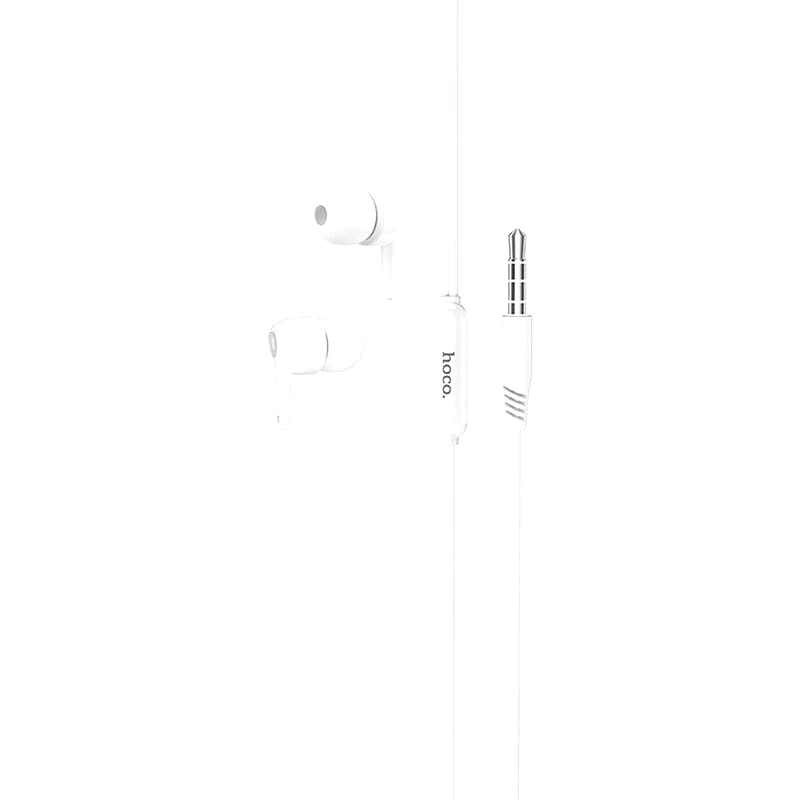 HOCO Ακουστικά Handsfree Hoco M99 In Ear 3.5mm Jack - Λευκό