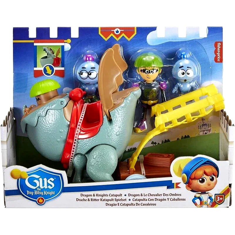 Φιγούρες Fisher Price Σετ Μάχης - Γκας, Ο Μικρός Ιππότης (HGP55) φωτογραφία