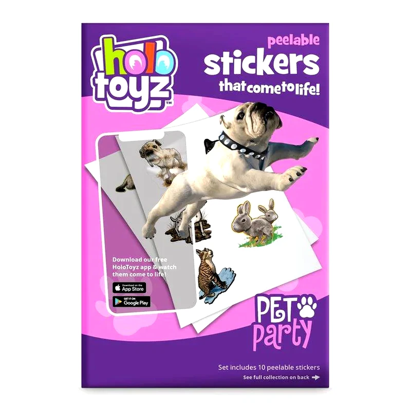 HOLOTOYZ Holotoyz Αυτοκόλλητα Επαυξημένης Πραγματικότητας AR - Pet Party