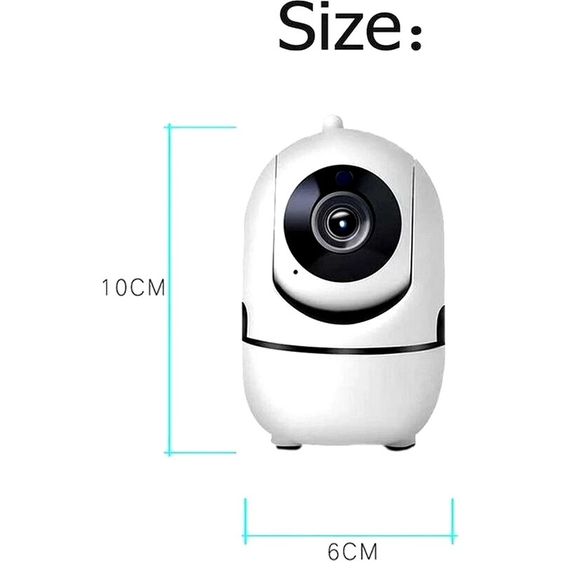 ANDOWL Ασύρματη IP Camera Andowl Q-SX910 1080p Full HD Εσωτερική με WiFi, Μικρόφωνο Φακό 3,6mm
