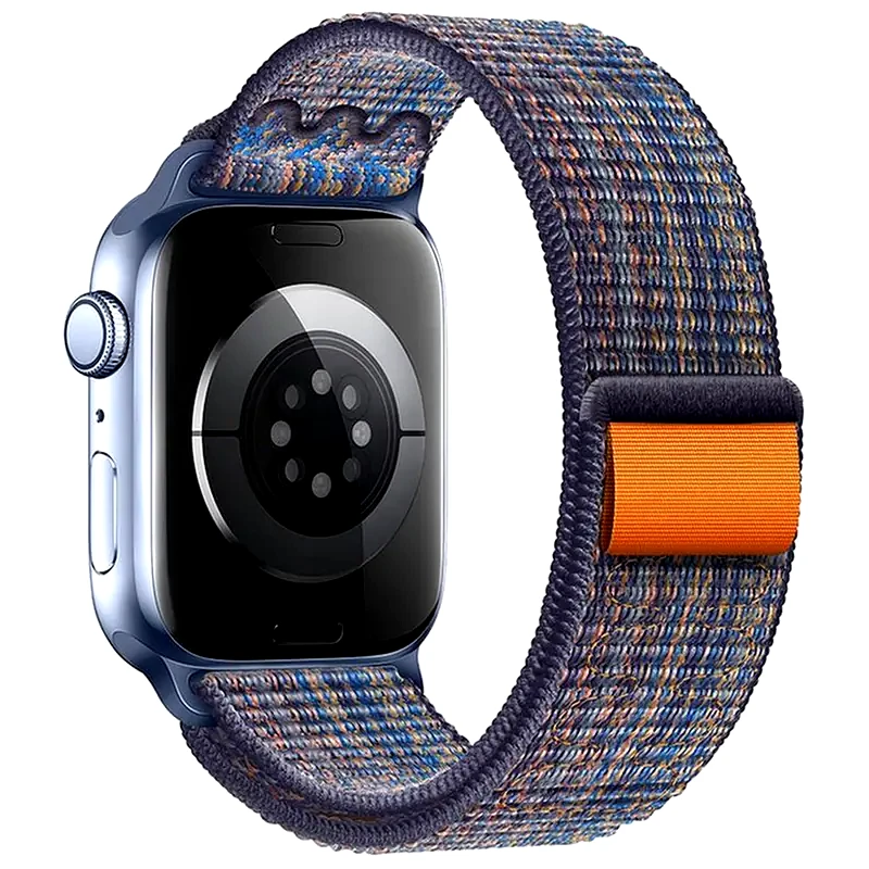 HOCO Λουράκι Hoco WA0538/40/41mm για Apple Watch - Royal Blue/Orange
