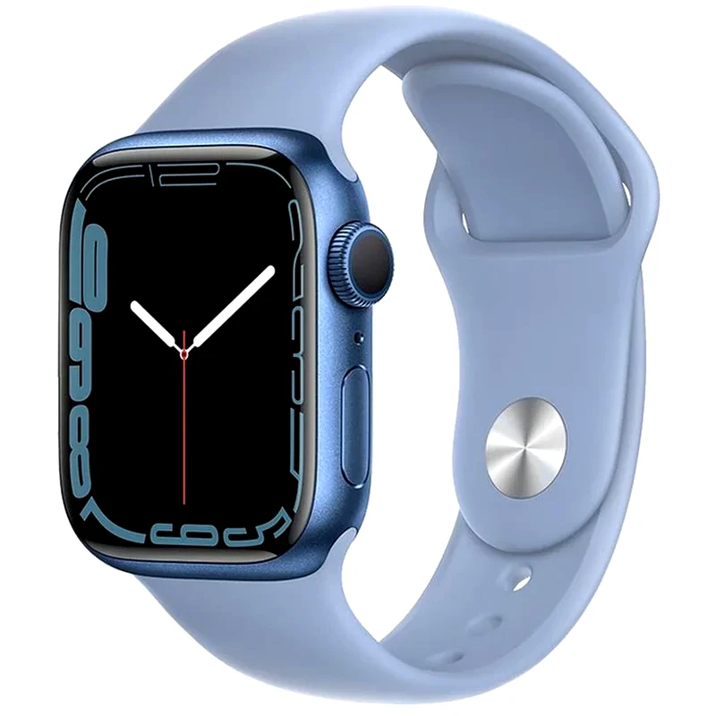 HOCO Watchband Hoco Wa01 Flexible 38/40/41mm Για Apple Watch Series 1/2/3/4/5/6/7/8/se Misty Blue Silicone Band