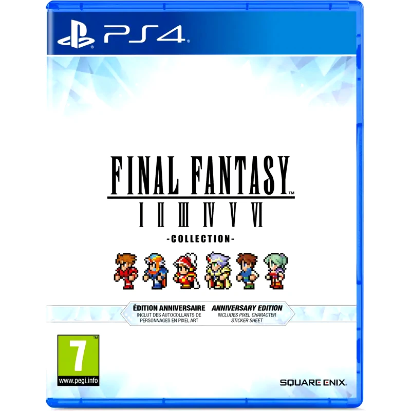 Final Fantasy I-VI Collection Anniversary Edition - PS4