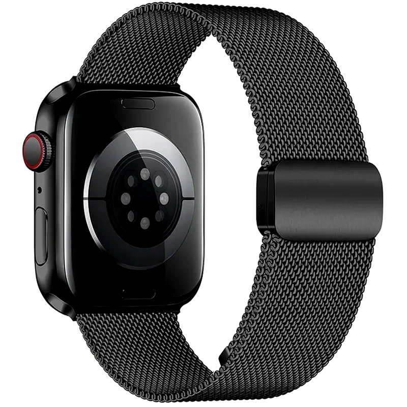 HOCO Watchband Hoco Wa26 42/44/45/49mm Stainless Steel + Strong Magnetic Για Apple Watch Series 1/2/3/4/5/6/7/8/9/se/se2/ultra/ultra2 Μαύρο