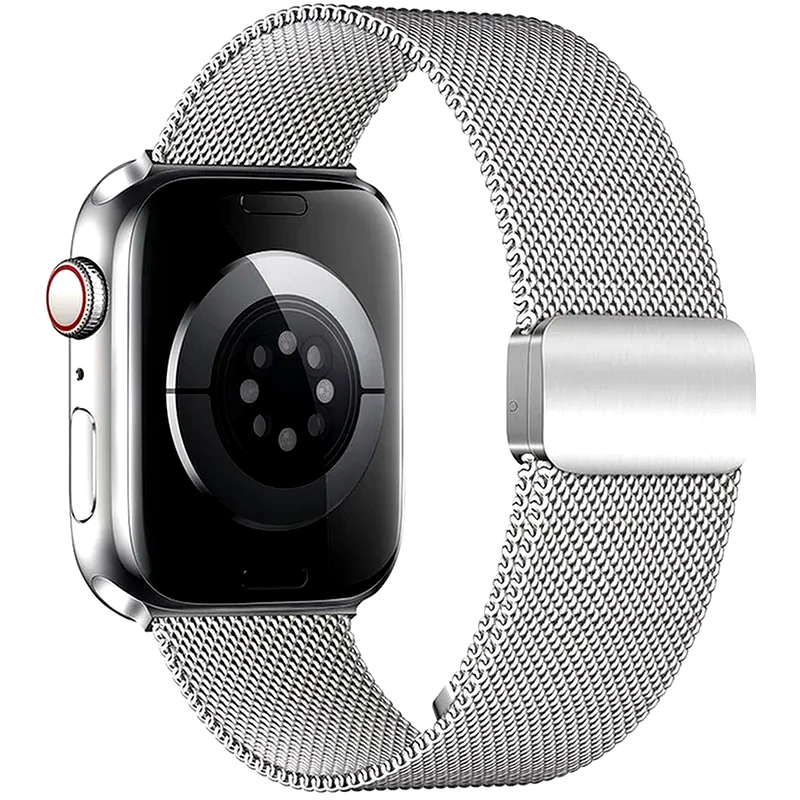 HOCO Watchband Hoco Wa26 38/40/41mm Stainless Steel + Strong Magnetic Για Apple Watch Series 1/2/3/4/5/6/7/8/9/se/se2 Μαύρο
