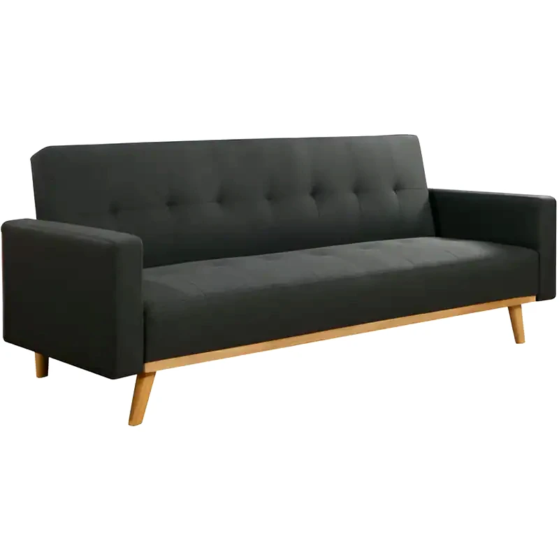 WOODWELL Τριθέσιος Καναπές Woodwell Carlos Ε9922.1 200x94cm - Σκούρο Γκρι