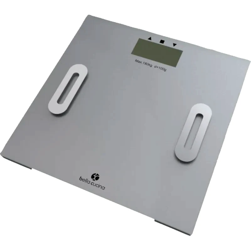 BELLA CUCINA Ζυγαριά Σώματος BELLA CUCINA με Λιπομετρητή BC SCA 6001 Ασημί