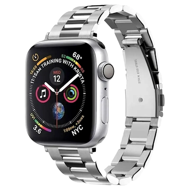 SPIGEN Λουράκι Spigen Modern Fit για Apple Watch 38/40mm - Ασημί