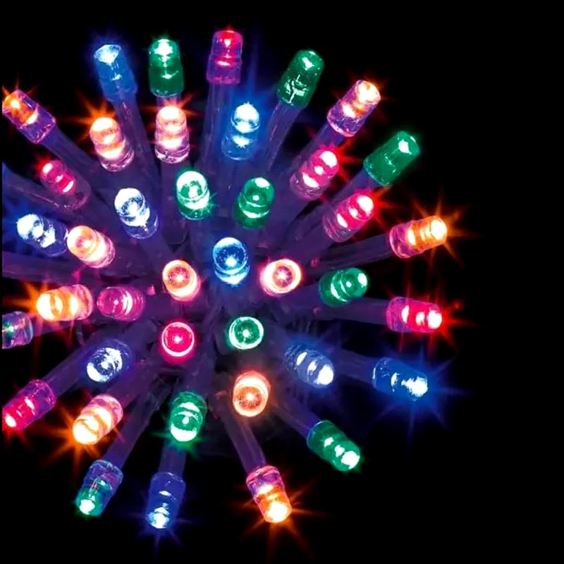 Χριστουγεννιάτικα Λαμπάκια SpitiShop 200 LED 20m με 8 Προγράμματα - Πολύχρωμο