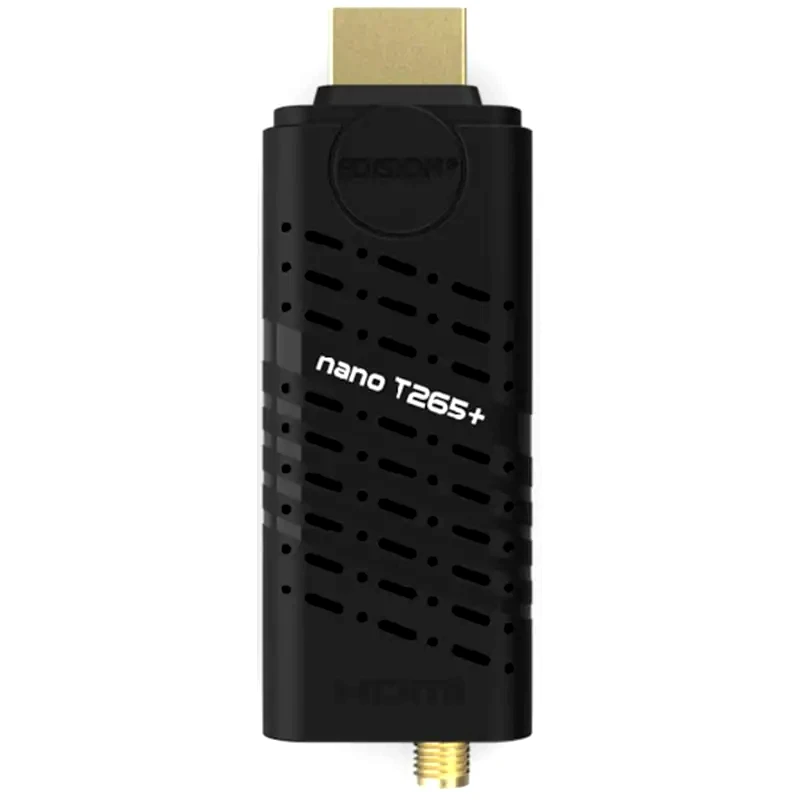 EDISION Ψηφιακός Δέκτης Edision Nano T265+ - Μαύρο