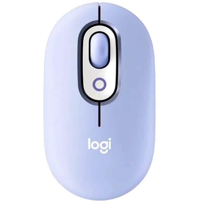 Logitech Logitech POP Ασύρματο Ποντίκι με Bluetooth - Λιλά