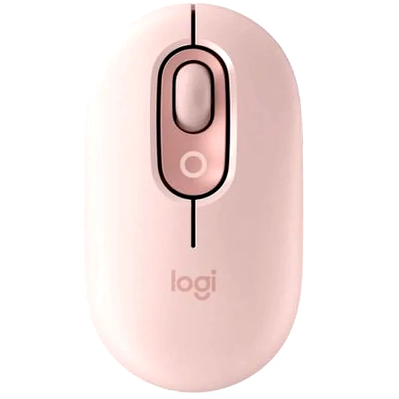 Logitech Logitech POP Ασύρματο Ποντίκι με Bluetooth - Ροζ