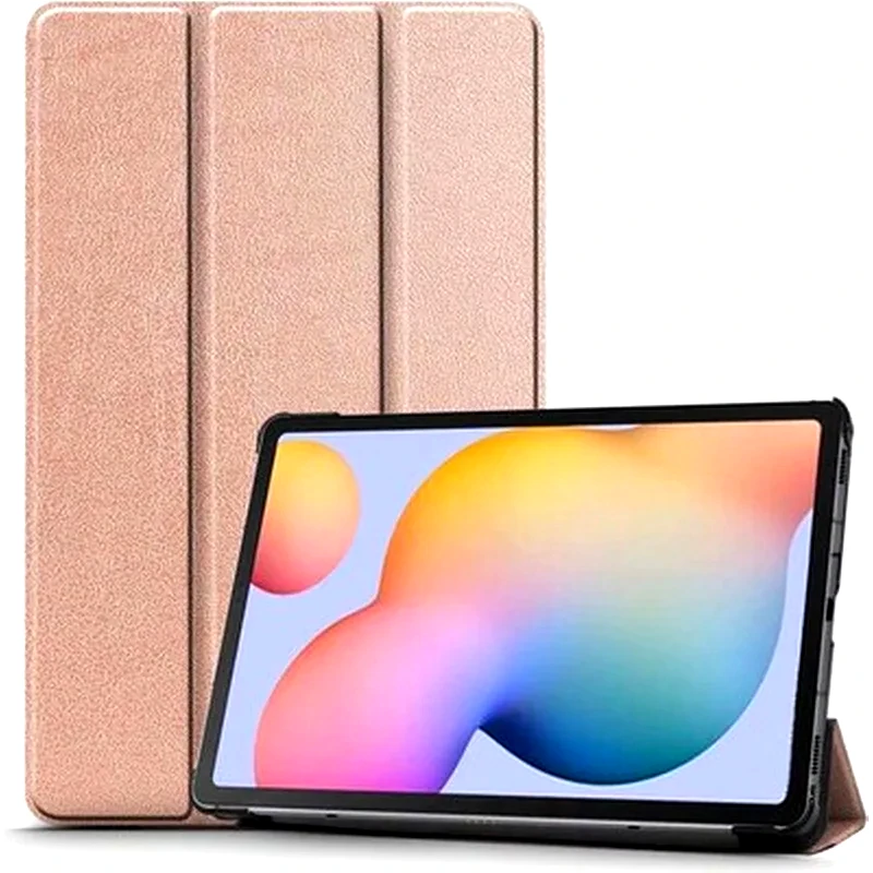 OEM Θήκη Tablet Samsung Galaxy Tab S6 Lite - Oem Trifold Flip Cover - Rose Gold