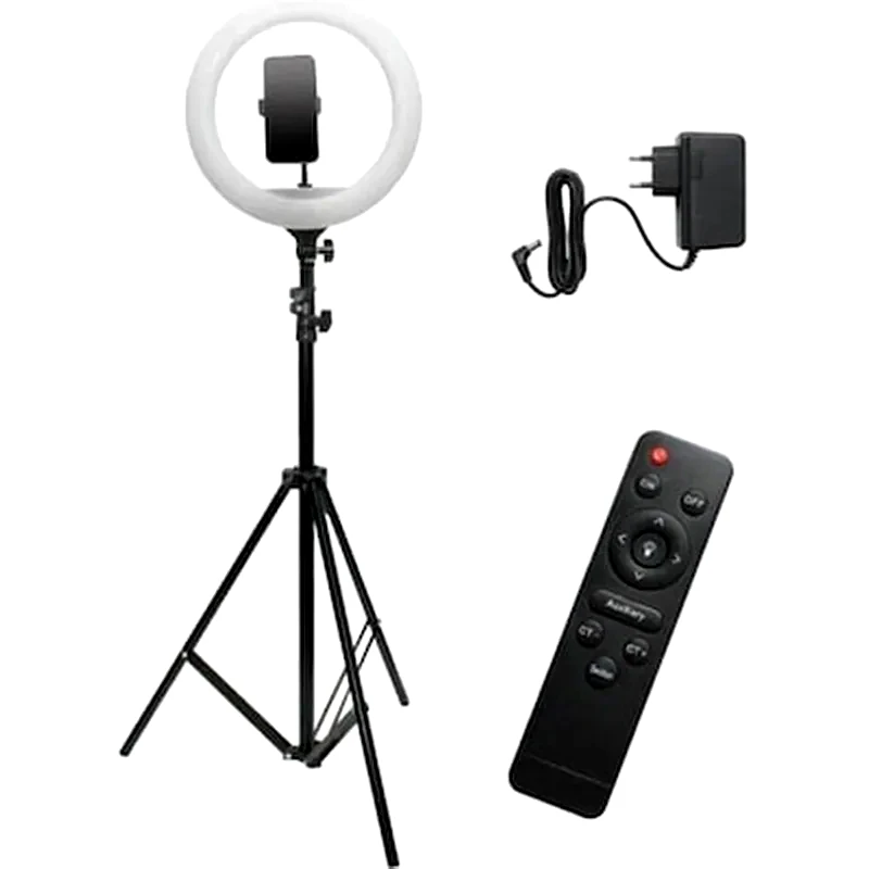 OEM Ring Light 36.5cm YQ-360B Με Τρίποδο και Βάση Κινητού