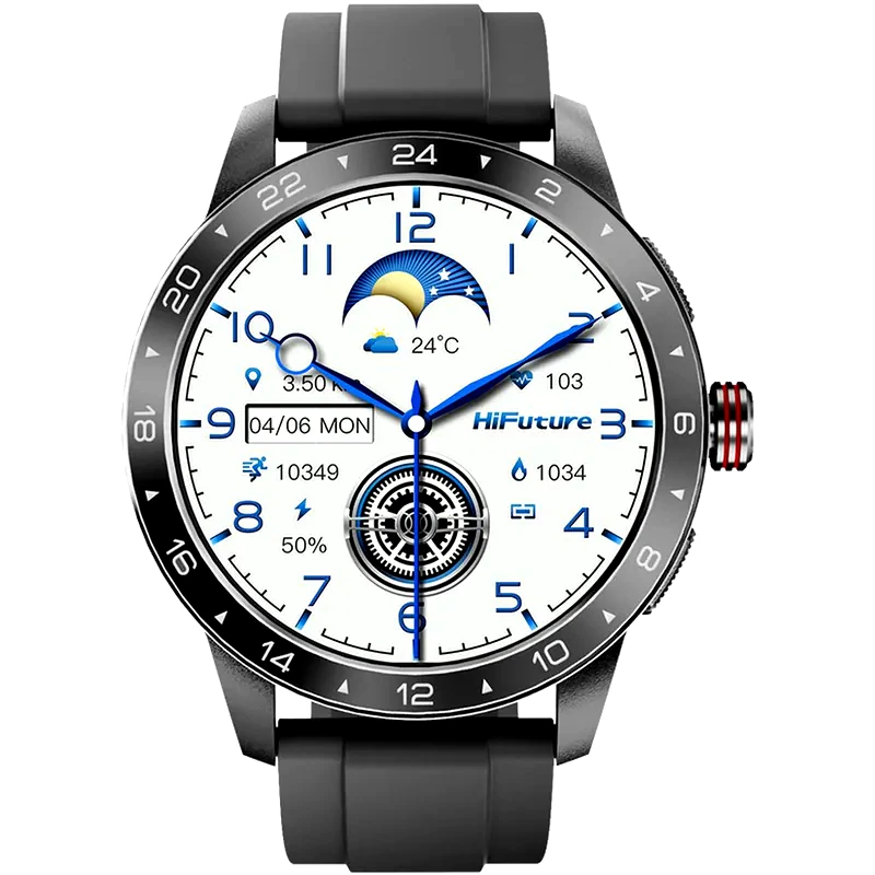 HIFUTURE Smartwatch HiFuture Flex2 46mm - Night Black
