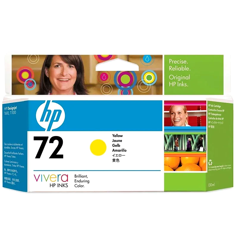 HP Μελάνι HP 72 Κίτρινο - C9373A