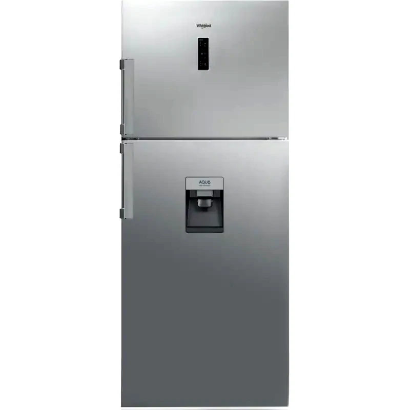 WHIRLPOOL WHIRLPOOL WT70E 832 X AQUA Total No Frost 419 Lt Optic Inox Δίπορτο Ψυγείο