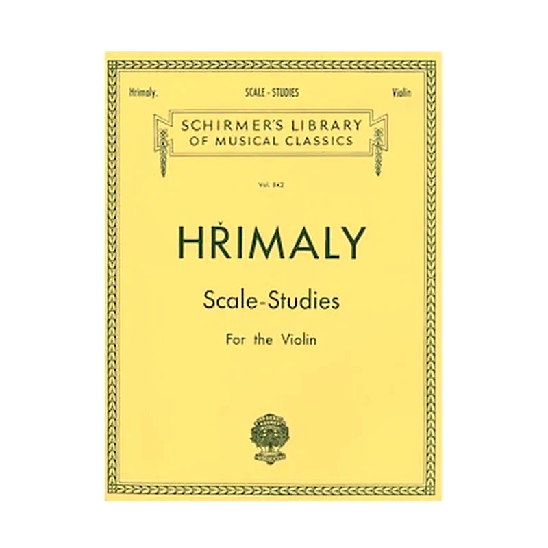 G. SCHIRMER Hrimaly - Scale-studies For The Violin