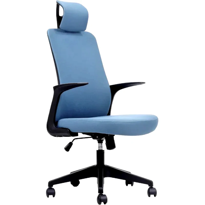 THESIS Καρέκλα Εργονομική Thesis C7 από Ύφασμα και Mesh - Μαύρη/Πετρόλ