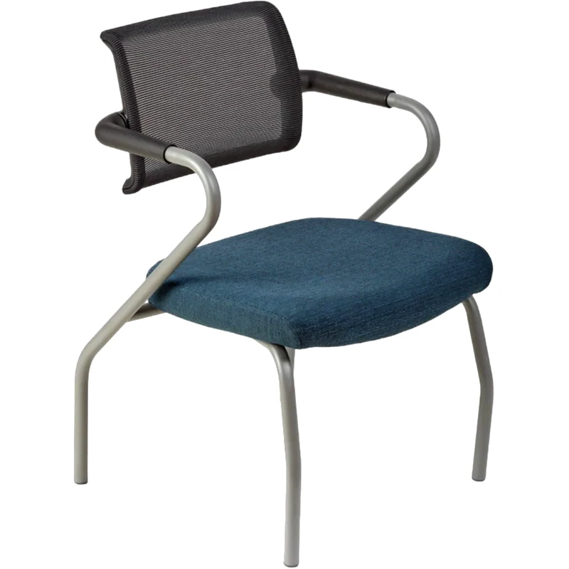 THESIS Καρέκλα Επισκέπτη Thesis A7 Visitor Υφασμάτινη - Μαύρη/Μπλε