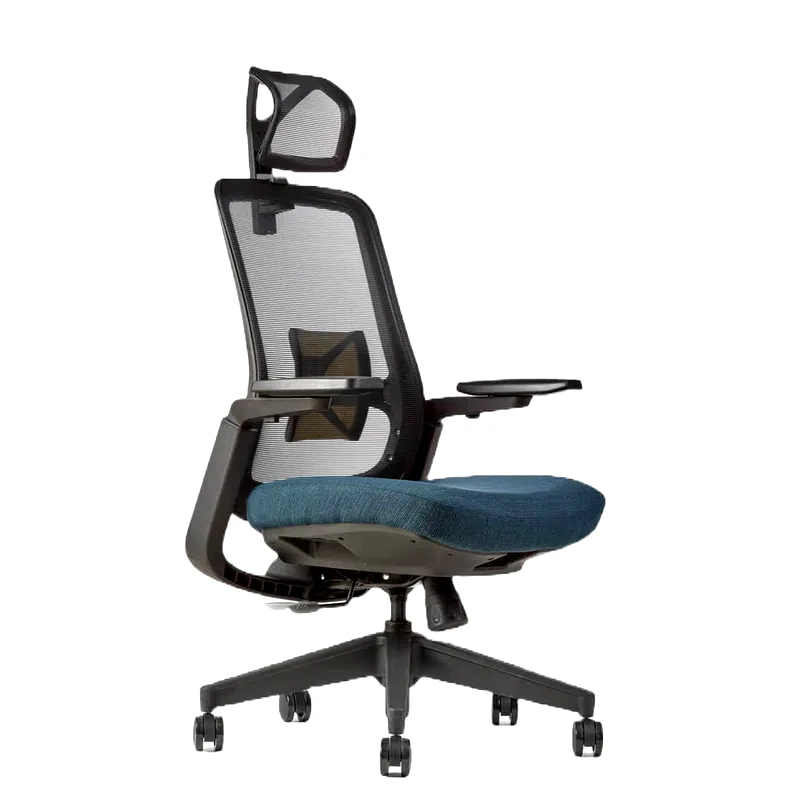 THESIS Καρέκλα Εργονομική Thesis S7 Fabric Υφασμάτινη - Μπλε