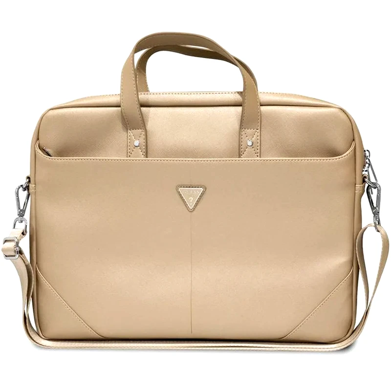 GUESS Guess 4g Uptown Computer Bag Τσάντα Κατάλληλη Για Laptop 15 Quot; (beige - Gucb15psatle)