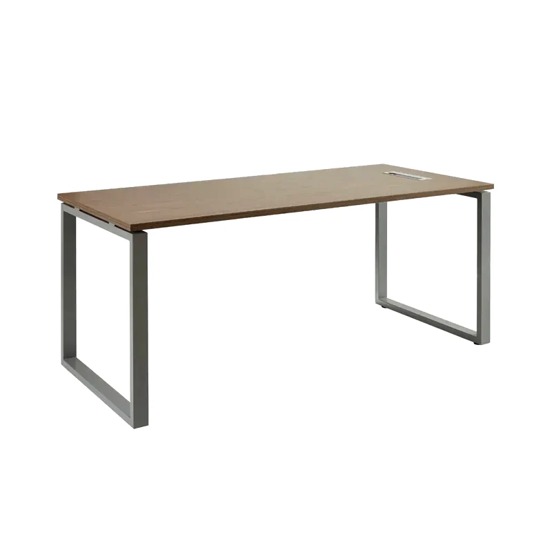 THESIS Γραφείο Επαγγελματικό Thesis Gamma Ring 180 από Μοριοσανίδα 180x80x75 cm - Καφέ/Γκρι