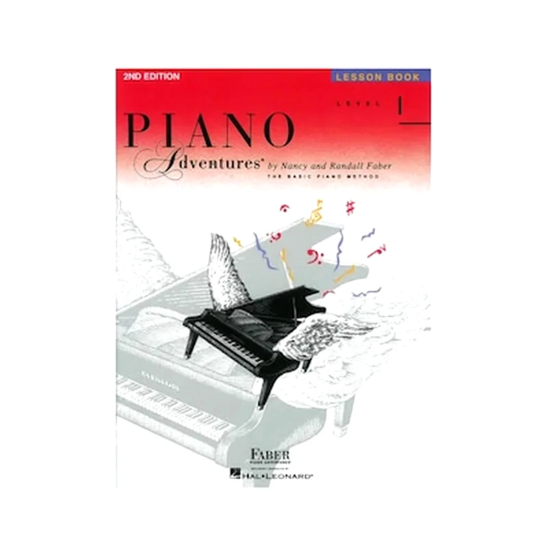 HAL LEONARD Hal Leonard Faber - Piano Adventures Lesson Book, Level 1 Βιβλίο Για Πιάνο