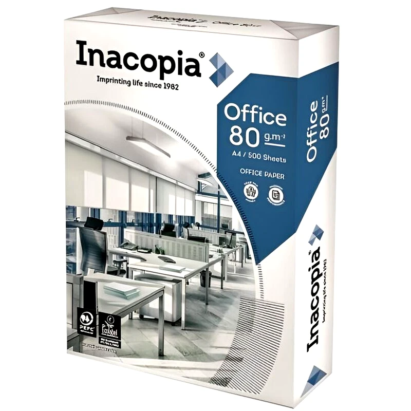 INACOPIA Inacopia Φωτoαντιγραφικό Χαρτί Α4 80γρ. 500 φύλλα
