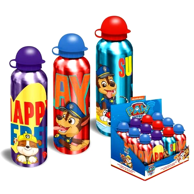 EUROSWAN Παγούρι Αλουμινίου Paw Patrol 500ml Κοκτέηλ