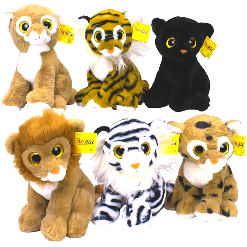 DINO TOYS Plush Ζωακια Wildlife Λουτρινα (6 Σχεδια) 30cm