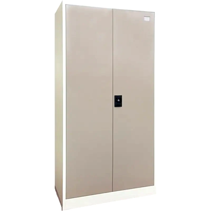 STEELEN Ντουλάπα Steelen Δίφυλλη Μεταλλική 70x40x171cm - Καφέ/Μπεζ