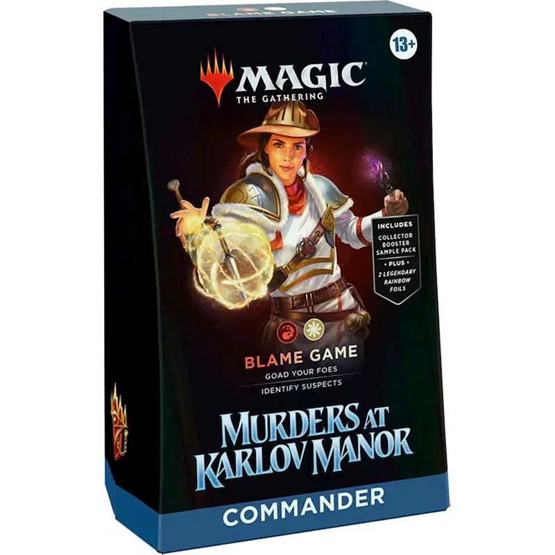 WIZARDS OF THE COAST Magic The Gathering - Murders At Karlov Manor Commander Deck (Blame Game)