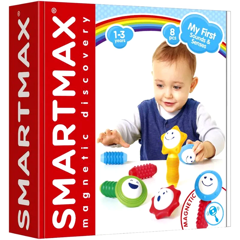 SMARTMAX Smartmax Εκπαιδευτικό Μαγνητικό Παιχνίδι οι Πρώτοι Μου Ήχοι Και Αισθήσεις