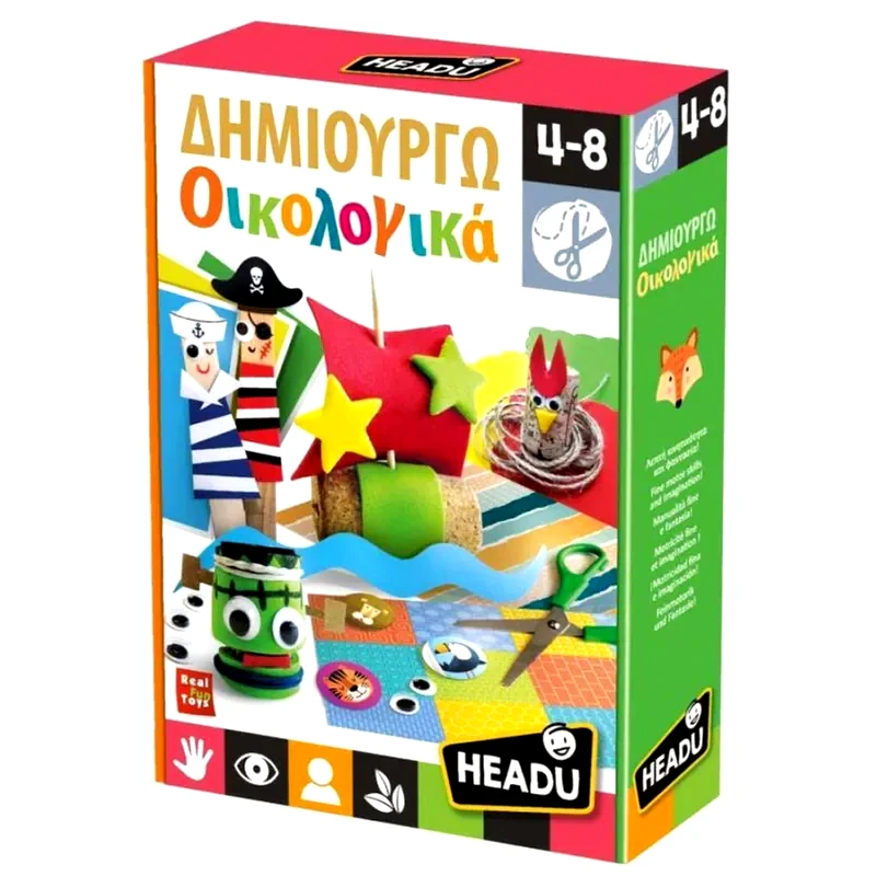 HEADU Headu Σετ Χειροτεχνίας Δημιουργώ Οικολογικά