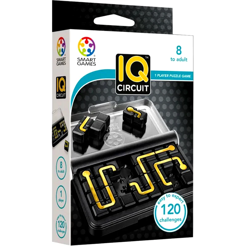 SMART GAMES Επιτραπέζιο Iq Circuit (120 Challenges) Smartgames