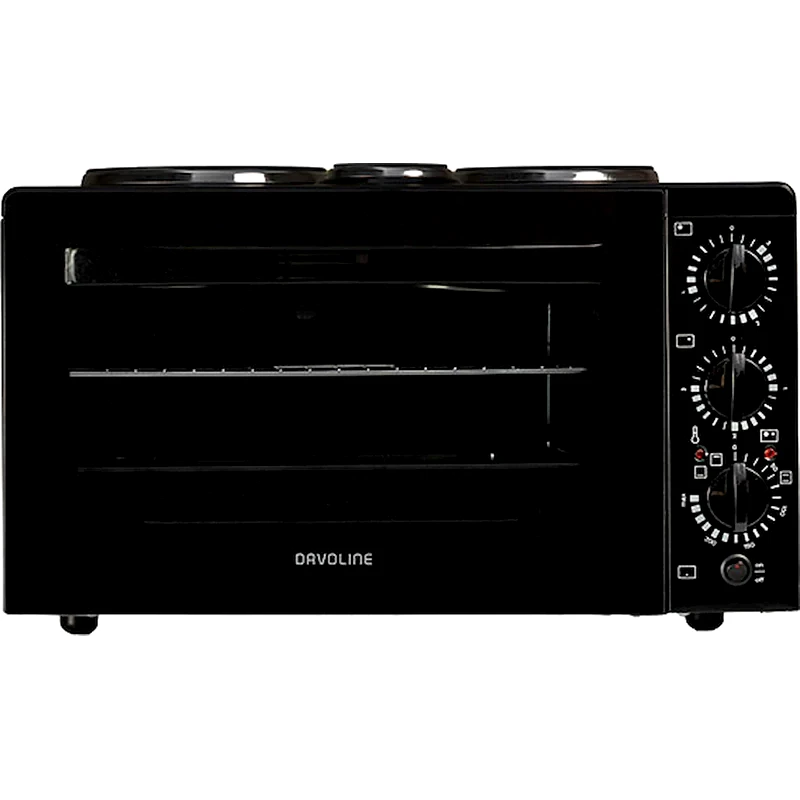 DAVOLINE DAVOLINE STAR 4508 BLL 38 Lt Μαύρο Ηλεκτρικό Κουζινάκι
