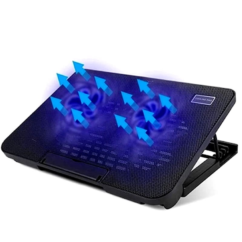 OEM Βάση Ψύξης Για Laptop Με 2 Aνεμιστήρες Και 2 Θύρες Usb Cooling Pad Cr-n99