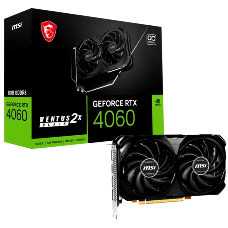 MSI Κάρτα Γραφικών MSI GeForce RTX 4060 8GB OC