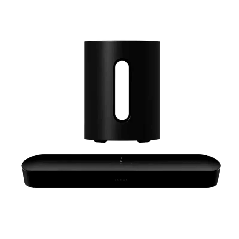 SONOS Sonos Beam Gen2 Soundbar 80W 2.0 + Sonos Sub Mini Μαύρο