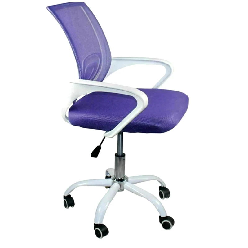 WOODWELL Εργονομική Καρέκλα Γραφείου Woodwell BF2101 - SW Υφασμάτινη - Μωβ