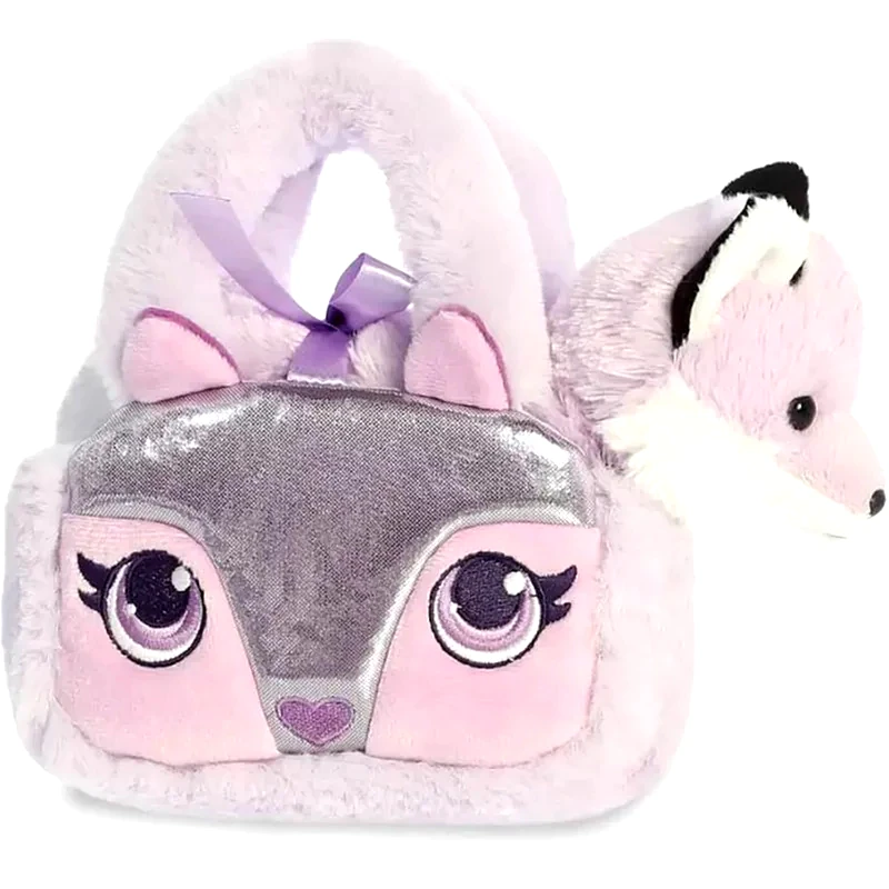 AURORA Λούτρινο AURORA Fancy Pals Αλεπού σε Τσαντάκι (20cm)