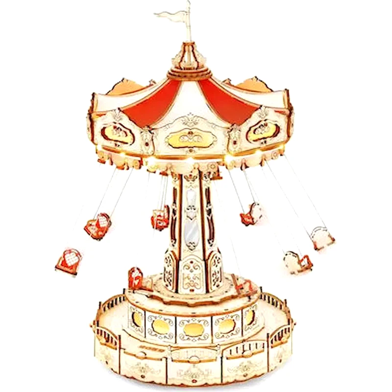 ROBOTIME 3D Παζλ Ξύλινο Robotime - Swing Ride