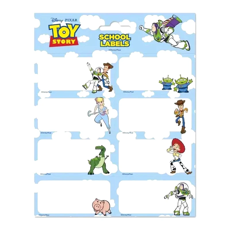 GRUPOERIK Αυτοκόλλητες Ετικέτες Grupoerik Disney Toy Story (2 Φύλλα - 16 Τεμάχια)