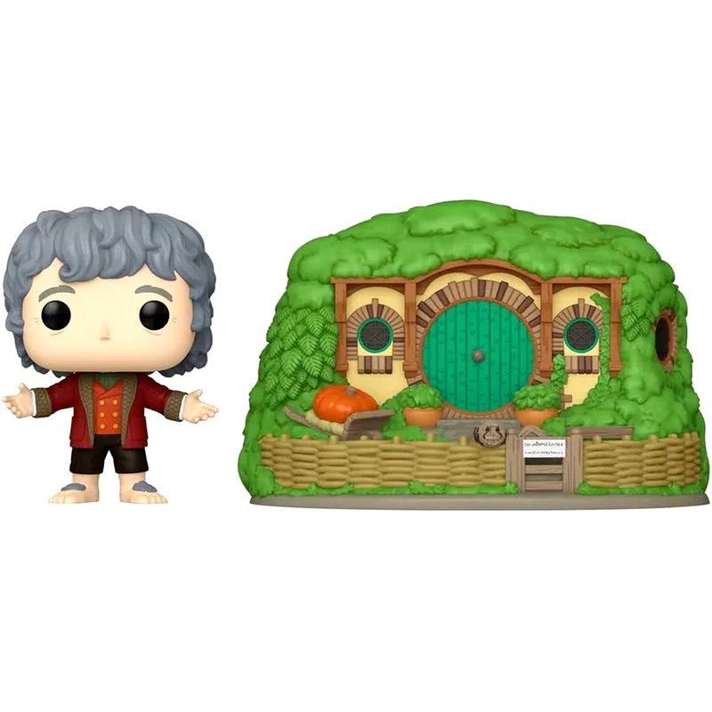 Funko Pop! Town - The Lord Of The Rings - Bilbo Baggins With Bag-end #39 φωτογραφία