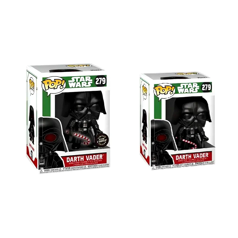 Φιγούρες Funko Pop! Bundle Of 2: Star Wars Holiday - Darth Vader #279 And Chase φωτογραφία