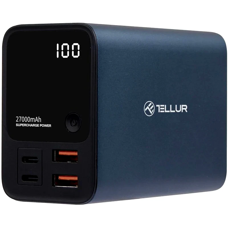 TELLUR Powerbank Tellur PD903 Ultra Pro 27.000mAh - Μπλε