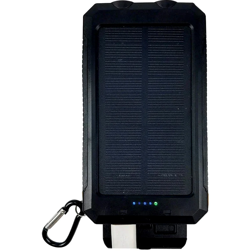 THE SOURCE Powerbank Red5 Solar 10.000mAh - Μαύρο